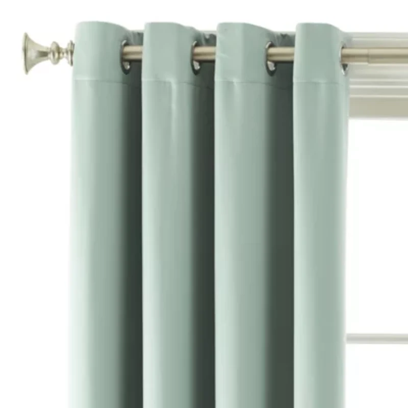 JCPenney Home Kathryn Grommet Top Energy Saving Light-Filtering Single Curtain Panel