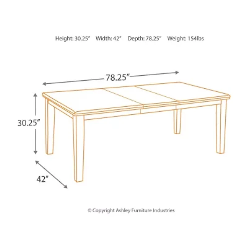 Signature Design by Ashley® Towson 5-Pc Standard Height Dining Set