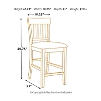 Signature Design by Ashley® Towson 5-Pc Counter Height Dining Set