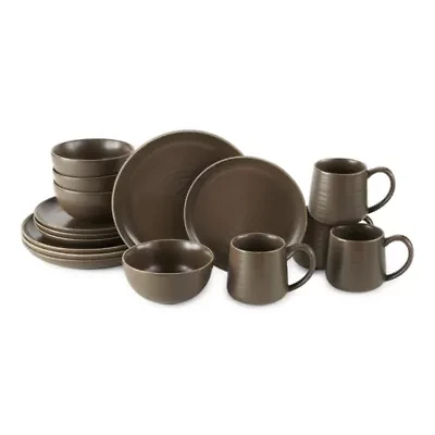 Linden Street Harper 16-pc. Stoneware Dinnerware Set
