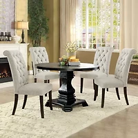 Tith 5-pc. Round Dining Set