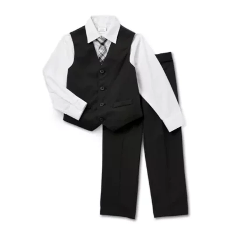 Van Heusen Little & Big Kid Boys 4-pc. Suit Set