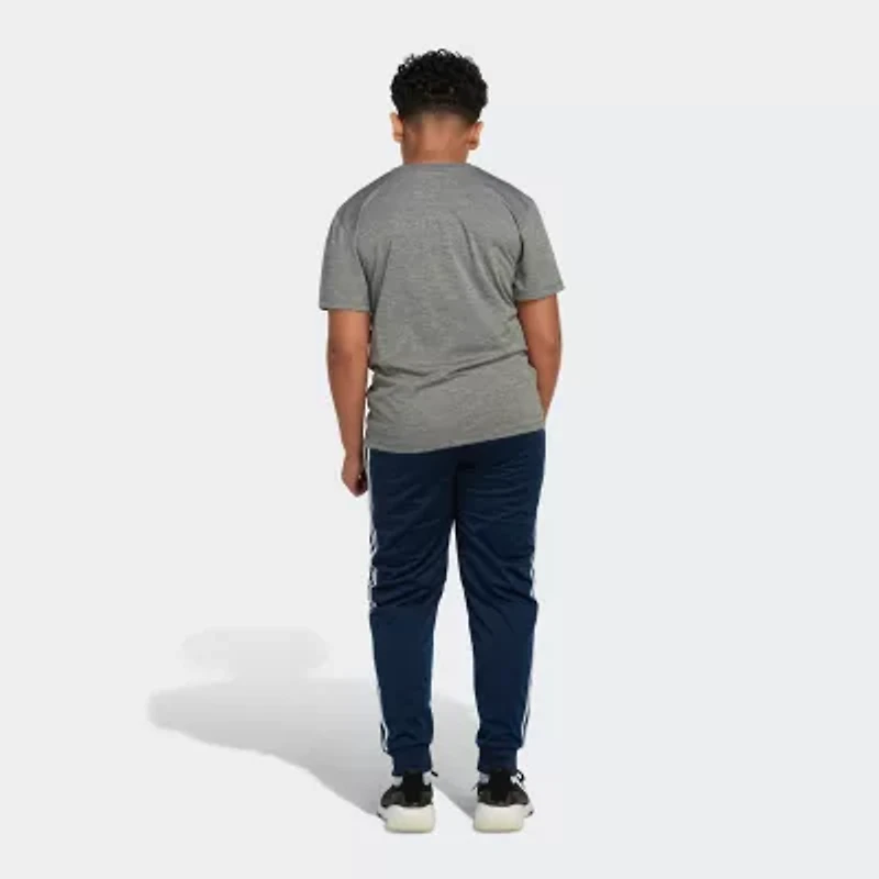 adidas Big Kid Boys Crew Neck Short Sleeve Regular Fit Graphic T-Shirt