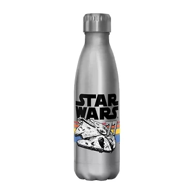 Disney Collection Star Wars Vintage Falcon Stripes 17 Oz Stainless Steel Bottle