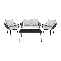 Elsbeth 4-pc. Conversation Set Cushioned