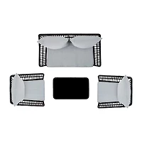 Safavieh Elsbeth 4-pc. Conversation Set Cushioned