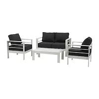 Safavieh Nason 4-pc. Conversation Set Cushioned