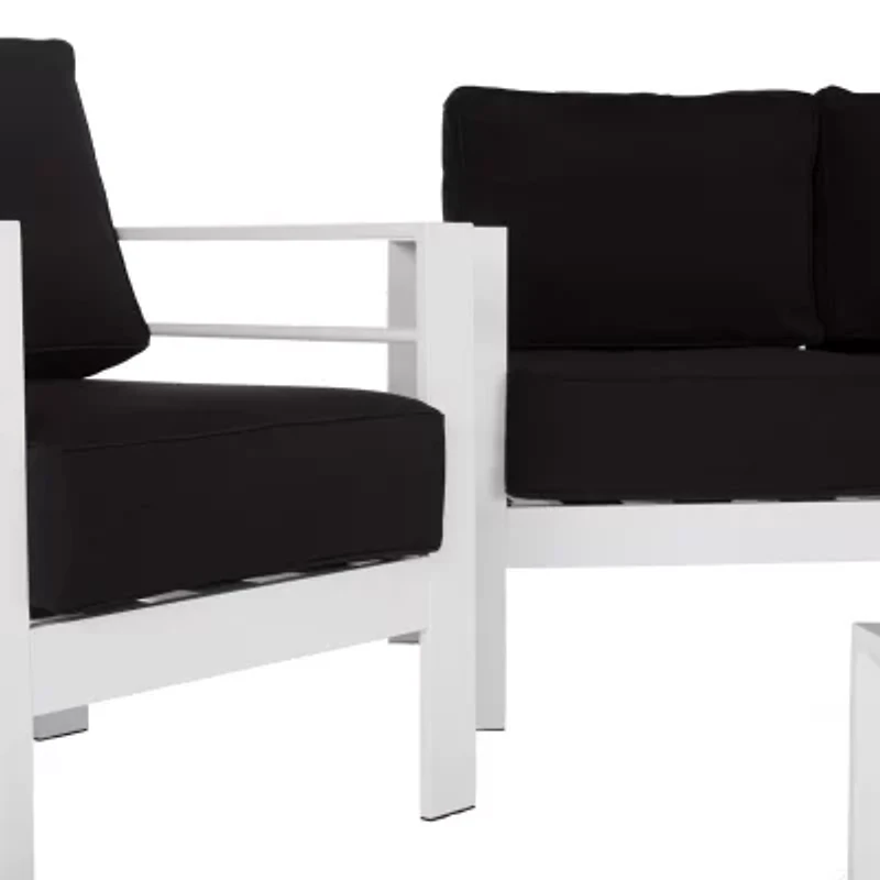 Safavieh Nason 4-pc. Conversation Set Cushioned