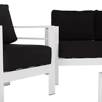 Safavieh Nason 4-pc. Conversation Set Cushioned