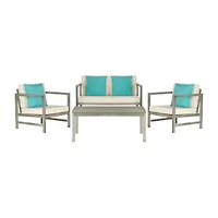 Safavieh Montez 4-pc. Conversation Set Cushioned