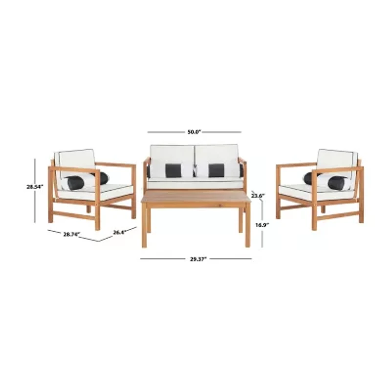Montez 4-pc. Conversation Set Cushioned