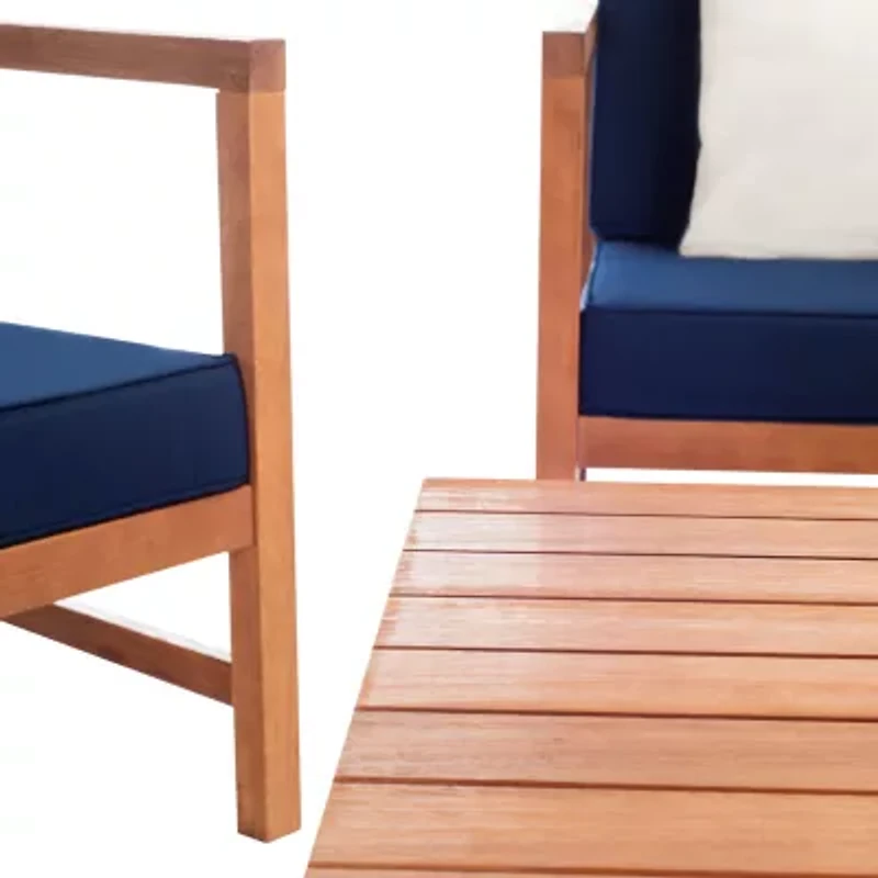 Safavieh Montez 4-pc. Conversation Set Cushioned