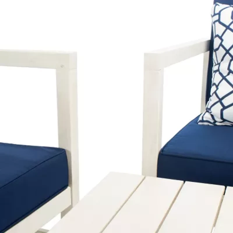 Safavieh Montez 4-pc. Conversation Set Cushioned