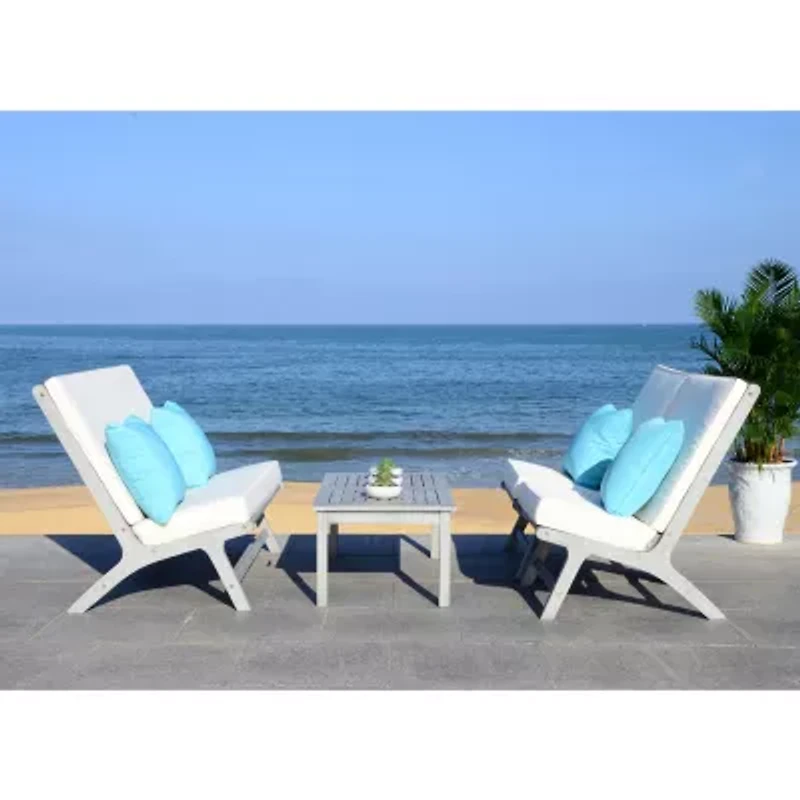 Safavieh Chaston 4-pc. Conversation Set Cushioned