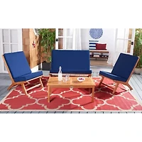Safavieh Chaston 4-pc. Conversation Set Cushioned