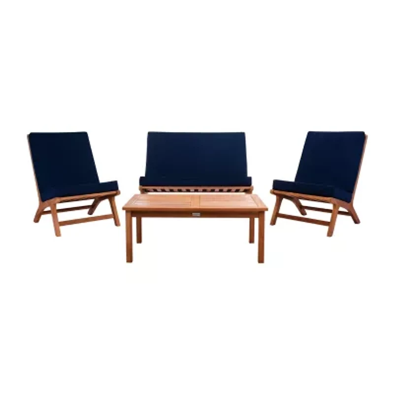 Safavieh Chaston 4-pc. Conversation Set Cushioned