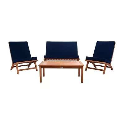 Safavieh Chaston 4-pc. Conversation Set Cushioned