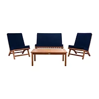 Safavieh Chaston 4-pc. Conversation Set Cushioned