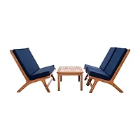 Safavieh Chaston 4-pc. Conversation Set Cushioned