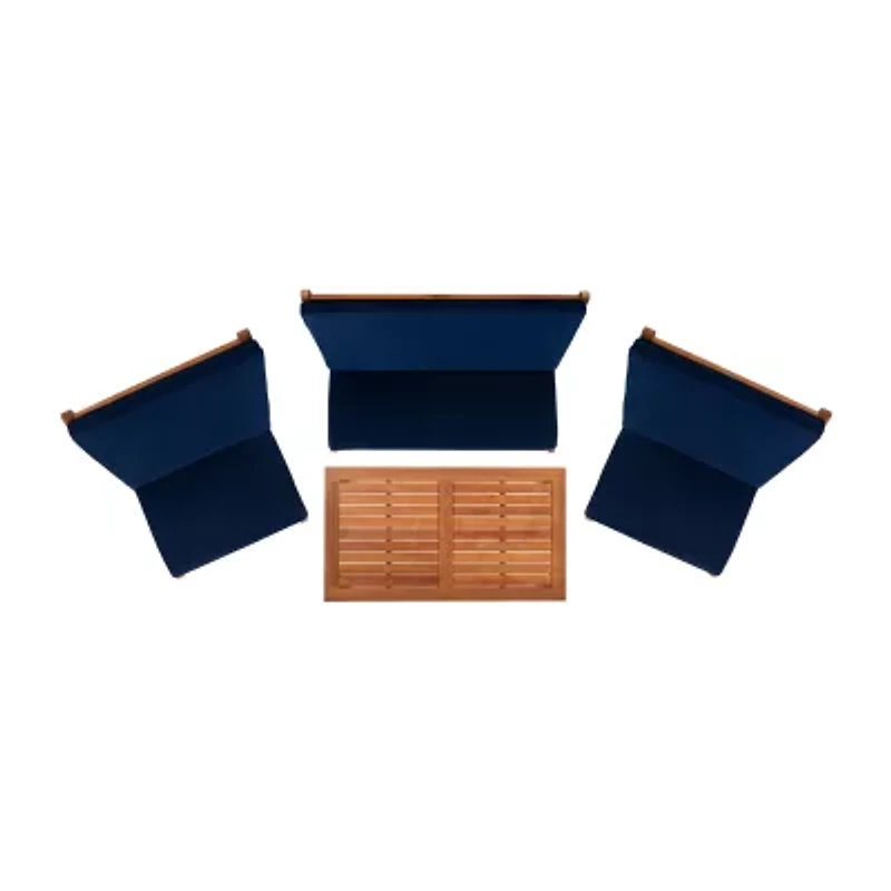 Safavieh Chaston 4-pc. Conversation Set Cushioned