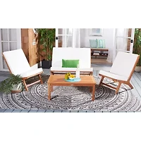Safavieh Chaston 4-pc. Conversation Set Cushioned