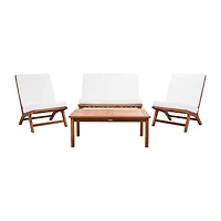 Safavieh Chaston 4-pc. Conversation Set Cushioned