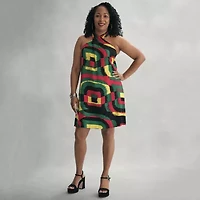Hope & Wonder Juneteenth Womens Halter Dress