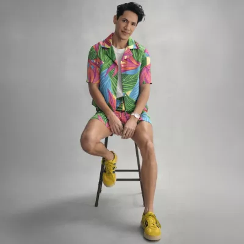 Hope & Wonder Pride Unisex Short Sleeve Button-Down Shirt