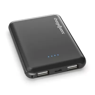 Chargeworx Super Slim 5000mah Dual Usb Battery Pack
