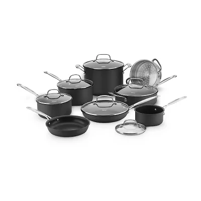Cuisinart Chef's Classic 14-pc. Hard Anodized Cookware Set