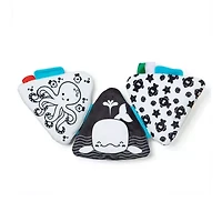 Melissa & Doug Ocean Tummy Time Triangle Interactive Toy