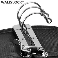 WallyBags 42" Premium Travel Garment Bag With Shoulder Strap, Two Large Pockets And Printed Lining