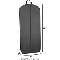 Wallybags 48" Deluxe Tri-Fold Travel Garment Bag With Three Pockets