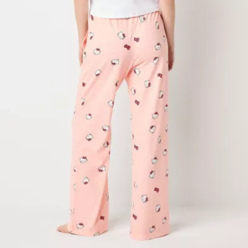 Womens Straight Hello Kitty Juniors Lounge Pant