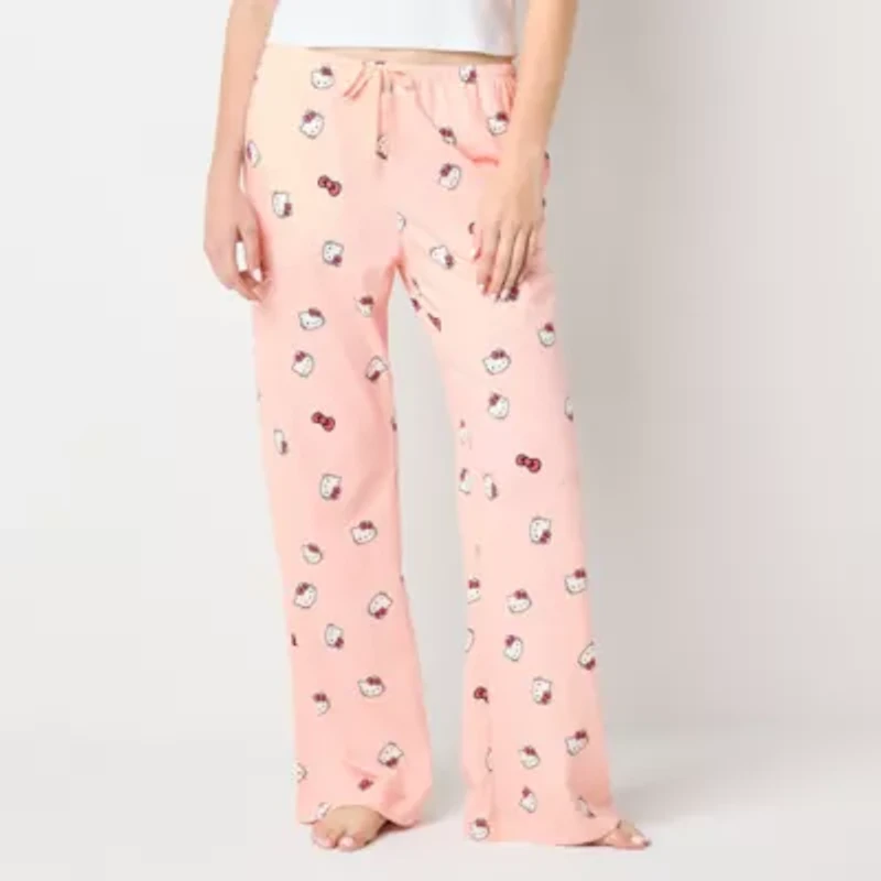 Womens Straight Hello Kitty Juniors Lounge Pant