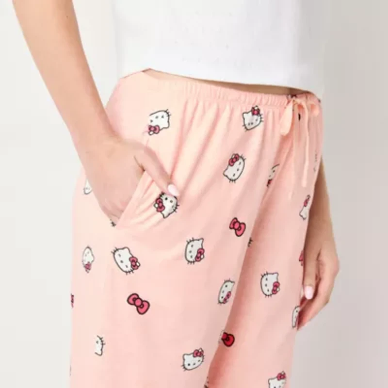 Womens Straight Hello Kitty Juniors Lounge Pant