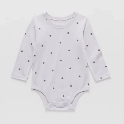 Okie Dokie Baby Boys Long Sleeve Bodysuit