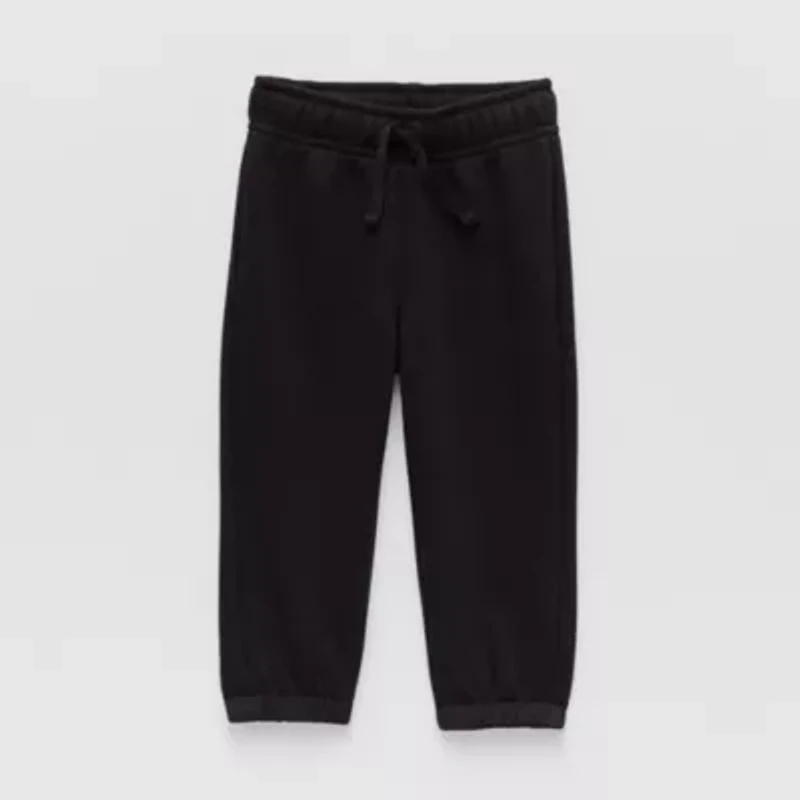 Okie Dokie Baby Boys Fleece Cuffed Pull-On Pant