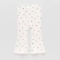 Okie Dokie Baby Girls Knit Flare Full Length Leggings