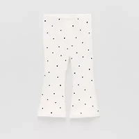 Okie Dokie Baby Girls Knit Flare Full Length Leggings