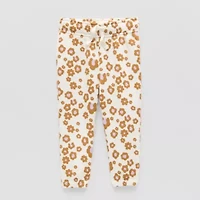 Okie Dokie Baby Girls Cuffed Regular Fit Pull-On Pant