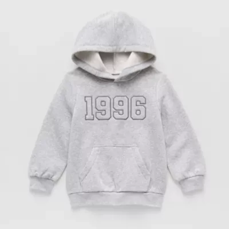 Okie Dokie Fleece Toddler & Little Boys Long Sleeve Hoodie