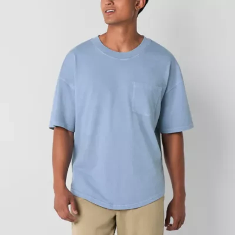 Arizona Mens Curved Hem Boxy Fit T-Shirt