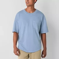 Arizona Mens Curved Hem Boxy Fit T-Shirt