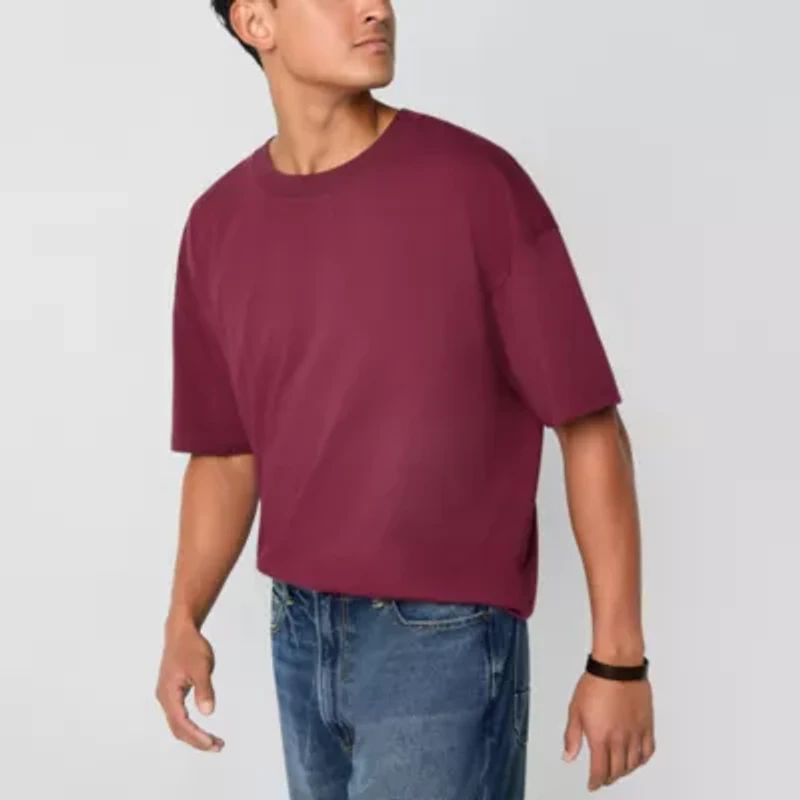 Arizona Mens Curved Hem Boxy Fit T-Shirt