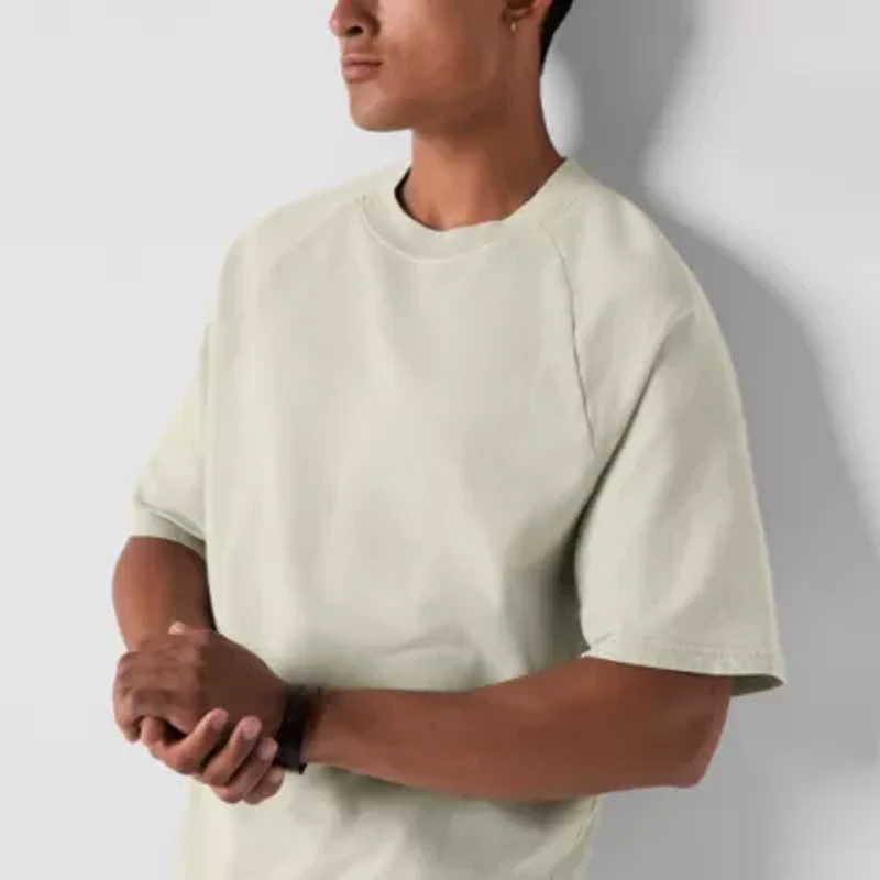 Arizona Mens Short Sleeve Boxy Fit Terry T-Shirt