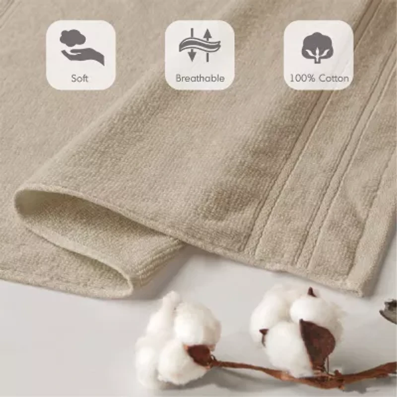 510 Design 100% Cotton 4-pc. Quick Dry Bath Towel Set