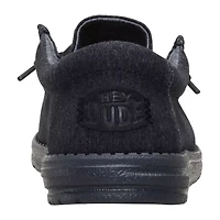 HEYDUDE Wally Stretch Jersey Mens Round Closed Toe Slip-On Shoe