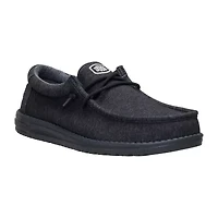 HEYDUDE Wally Stretch Jersey Mens Round Closed Toe Slip-On Shoe