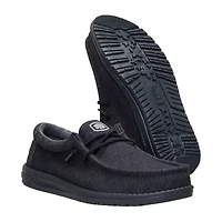 HEYDUDE Wally Stretch Jersey Mens Round Closed Toe Slip-On Shoe